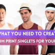 three man wearing singlets