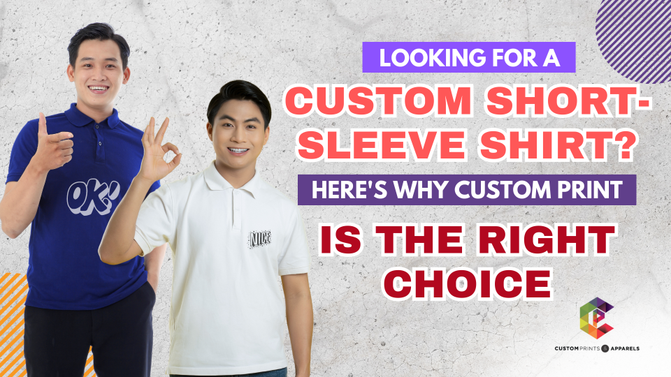 Men wearing custom print shirts