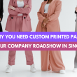Different colours of suit pants